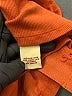 Reba Orange 3/4 Sleeve Button-Down Shirt Size S - photo 8