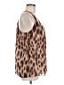 Gap Outlet 100% Polyester Brown Sleeveless Blouse Size M - photo 4