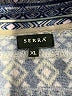 Serra 100% Polyester Blue Pullover Sweater Size XL - photo 7