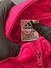 Adidas 100% Polyester Pink Track Jacket Size 6 - photo 3