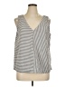 Vineyard Vines Silver Sleeveless Blouse Size XL (estimated) - photo 1