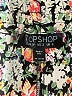 Topshop Floral Ivory Shorts Size 2 - photo 3