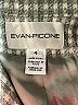 Evan Picone Houndstooth Gray Blazer Size 4 - photo 6