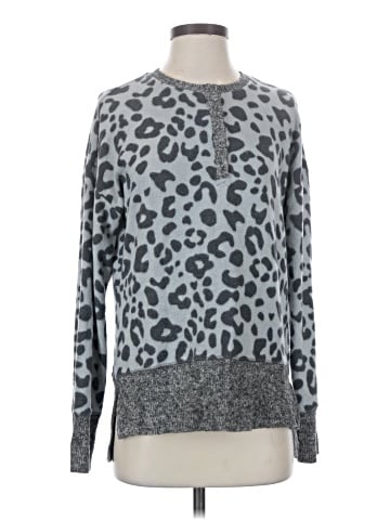 Hem & Thread Pullover Sweater (view 1)