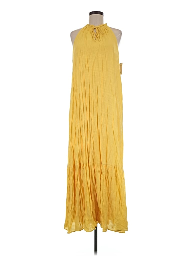 Pre-owned Nine West Casual Dress In Yellow
