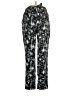 Maison Scotch 100% Polyester Print Black Casual Pants Size Sm (1) - photo 1