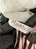 Max Mara Stripes White Green Jacket Size 2 - photo 6