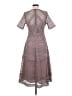 ASOS 100% Polyester Gray Casual Dress Size 6 - photo 2