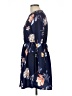 Angashion Print Blue Casual Dress Size L - photo 5