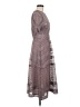 ASOS 100% Polyester Gray Casual Dress Size 6 - photo 4