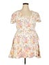 No Boundaries Floral Ivory Casual Dress Size XXL - photo 1