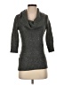 BCX Metallic Gray Turtleneck Sweater Size S - photo 1