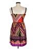 Bailey Blue Print Orange Cocktail Dress Size M - photo 2