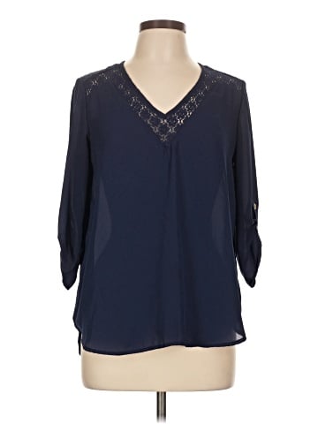 papermoon designed exclusively for Stitch Fix 3/4 Sleeve Blouse (view 1)