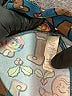 Lularoe Print Blue Leggings Size 1X (Tall & Curvy) - photo 7