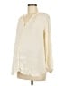 Ingrid + Isabel 100% Rayon Ivory Long Sleeve Blouse Size Med (2) - photo 1