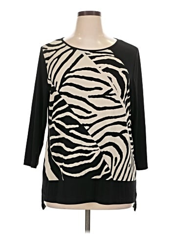 Travelers by Chico's 3/4 Sleeve Top (view 1)