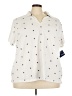 Basic Editions Ivory Short Sleeve Polo Size 3X - photo 1