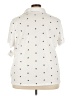 Basic Editions Ivory Short Sleeve Polo Size 3X - photo 2