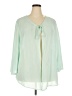 Studio C Green 3/4 Sleeve Blouse Size 22 - photo 1