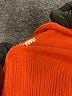 ROYALTY Orange 3/4 Sleeve Top Size M - photo 8