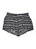 Decree 100% Rayon Chevron-herringbone Black Shorts Size M - photo 1