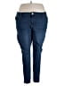 Seven7 Solid Blue Jeans Size 24 - photo 1