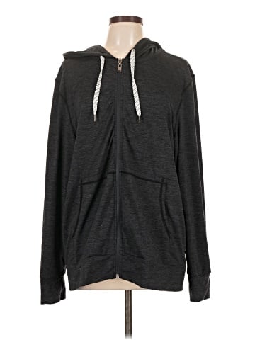 Te Verde Zip Up Hoodie (view 1)