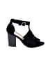 Top Moda Black Sandals Size 6 1/2 - photo 1
