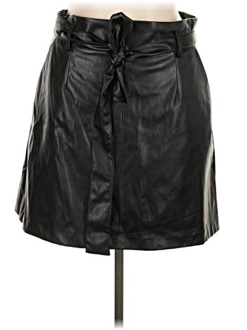 Banana Republic Factory Store Faux Leather Skirt (view 1)