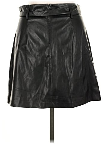 Banana Republic Factory Store Faux Leather Skirt (view 2)