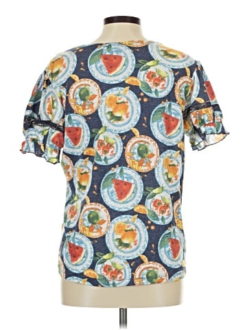 Fred David Short Sleeve Blouse (view 2)