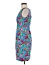 CDC Apparel Paisley Blue Cocktail Dress Size 8 - photo 5