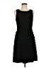 Taylor 100% Polyester Solid Black Cocktail Dress Size 6 - photo 1