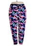 Pop Fit Print Blue Casual Pants Size 4X - photo 1