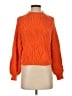 Maje Solid Orange Pullover Sweater Size Sm (1) - photo 1