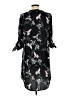 Ellos 100% Polyester Black Casual Dress Size 12 - photo 2