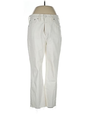 Madewell The Perfect Vintage Jean in Tile White (view 1)