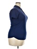 Bcg 100% Polyester Blue Short Sleeve Top Size 18 - 20 - photo 4