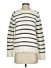 Madewell 100% Cotton Stripes Ivory Pullover Sweater Size S - photo 1