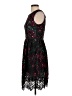 Wolven 100% Polyester Stars Black Cocktail Dress Size 2P - photo 5