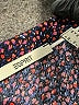 Esprit Print Burgundy Casual Dress Size 4 - photo 7