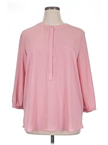 Not Your Daughter's Jeans 3/4 Sleeve Blouse (view 1)