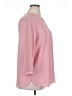 Not Your Daughter's Jeans 100% Polyester Pink 3/4 Sleeve Blouse Size XL - photo 4