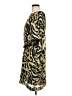 Peter Nygard 100% Polyester Animal Print Gold Cocktail Dress Size M (estimated) - photo 5