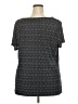 Jaclyn Smith Gray Short Sleeve Top Size XXL - photo 2