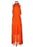 Unbranded 100% Polyester Orange Casual Dress Size M - photo 1