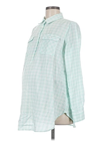 Isabel Maternity Long Sleeve Blouse (view 1)