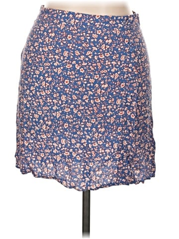 Madewell Porch Side-Button Mini Skirt in Summer Vines (view 1)