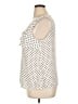 Kasper Polka Dots Black Ivory Sleeveless Blouse Size XL - photo 5